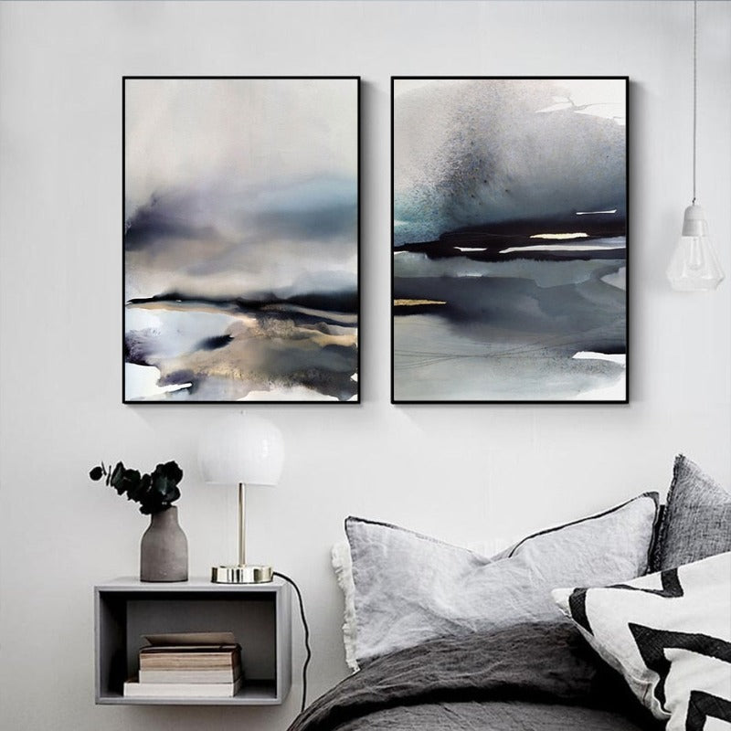 Dark Backgrounds - Canvas Wall Art Painting | Bowlift