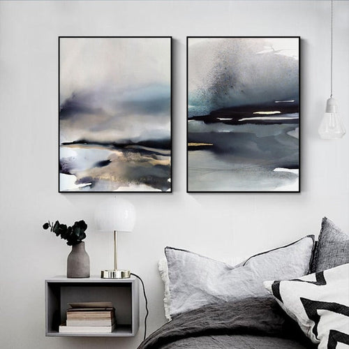 Dark Backgrounds - Canvas Wall Art Painting | Bowlift