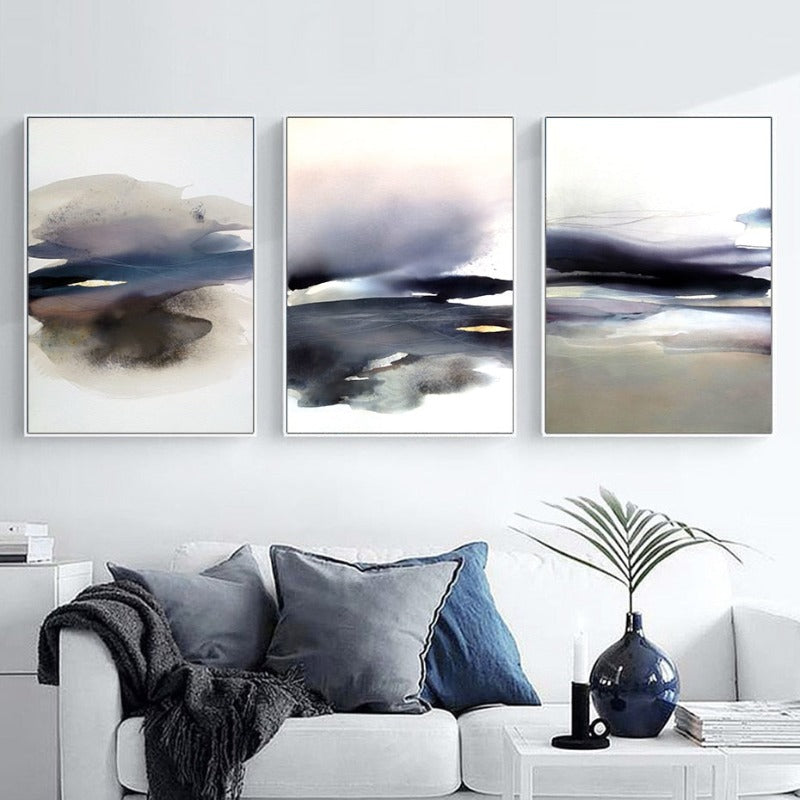 Dark Backgrounds - Canvas Wall Art Painting | Bowlift