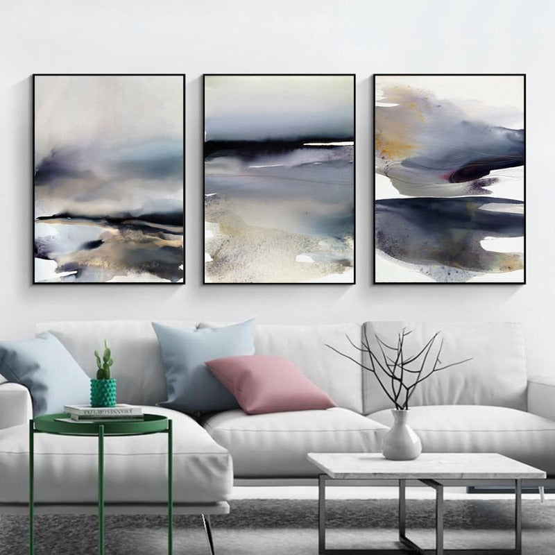 Dark Backgrounds - Canvas Wall Art Painting | Bowlift