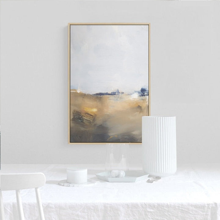 Abstract Sea Scene - Canvas Wall Art Painting | Bowlift