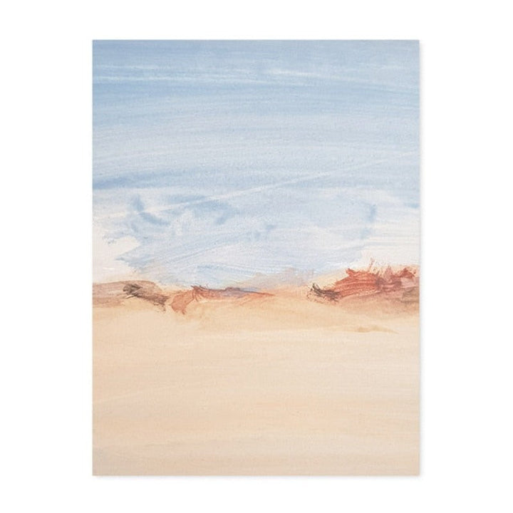 Abstract Sea Scene - Canvas Wall Art Painting | Bowlift
