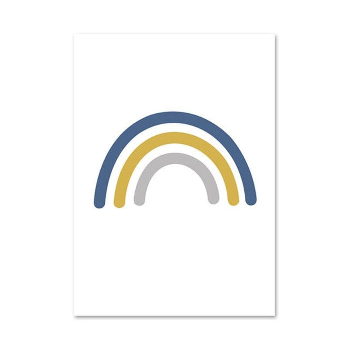 Sunny Rainbow - Canvas Wall Art Painting | Bowlift