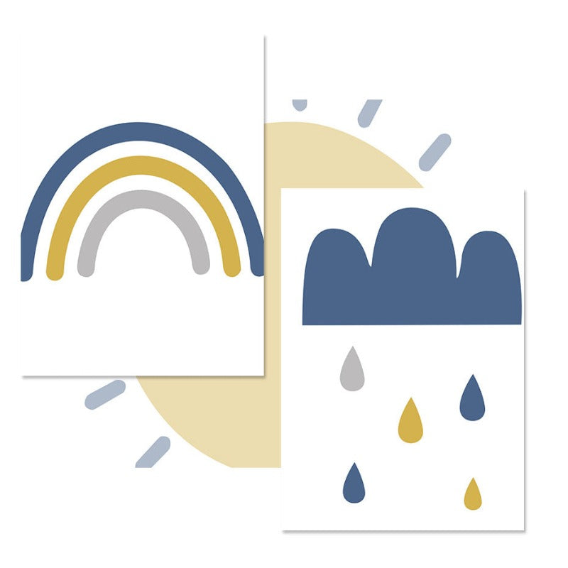 Sunny Rainbow - Canvas Wall Art Painting | Bowlift