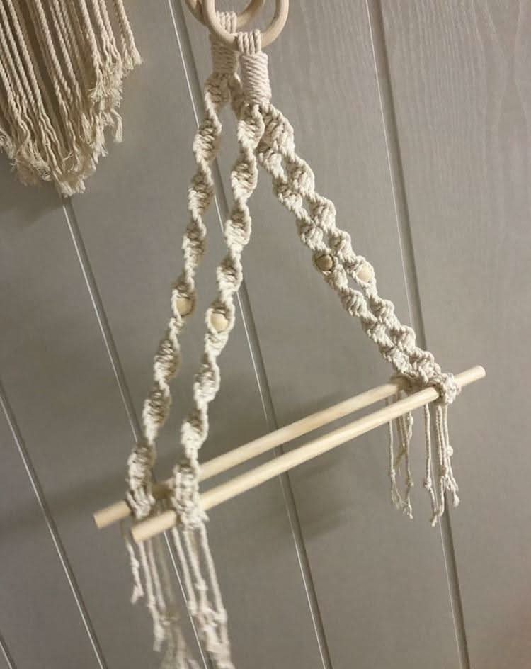 BowLift | TWYLO - Macrame Paper Towel Holder