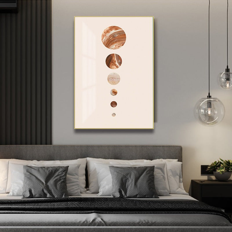 Modern Solar System Planet - Canvas Wall Art Painting | Bowlift
