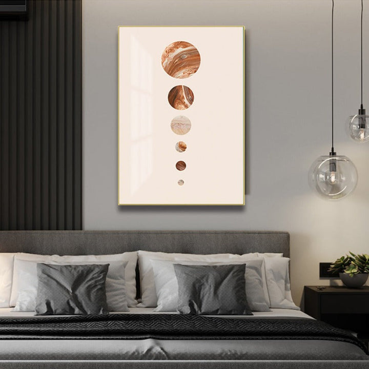 Modern Solar System Planet - Canvas Wall Art Painting | Bowlift