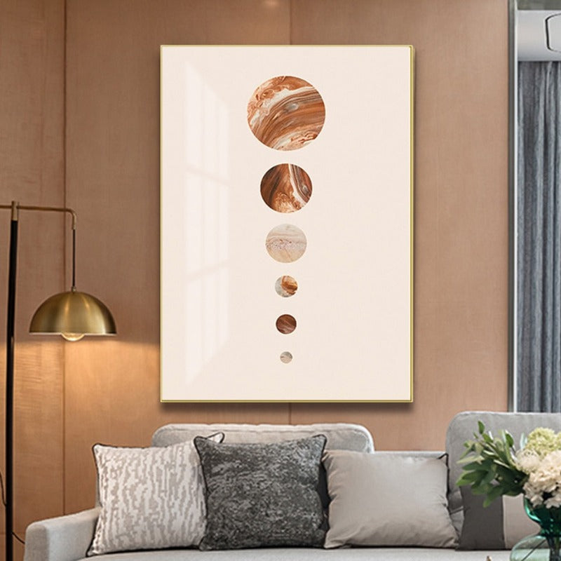 Modern Solar System Planet - Canvas Wall Art Painting | Bowlift