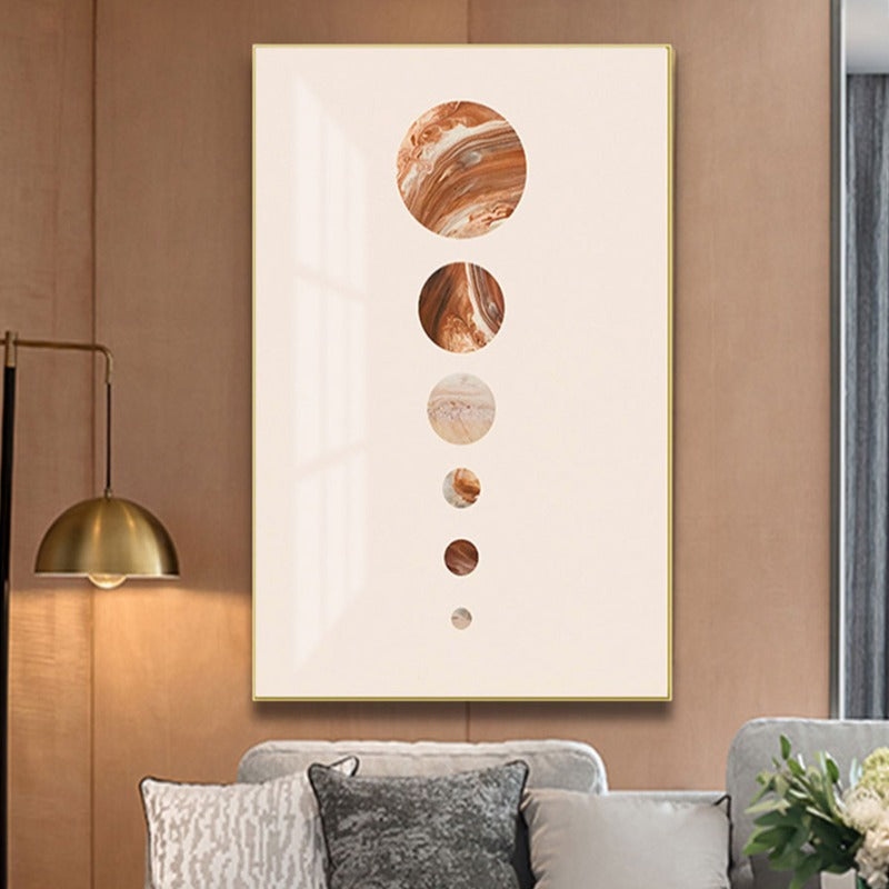 Modern Solar System Planet - Canvas Wall Art Painting | Bowlift