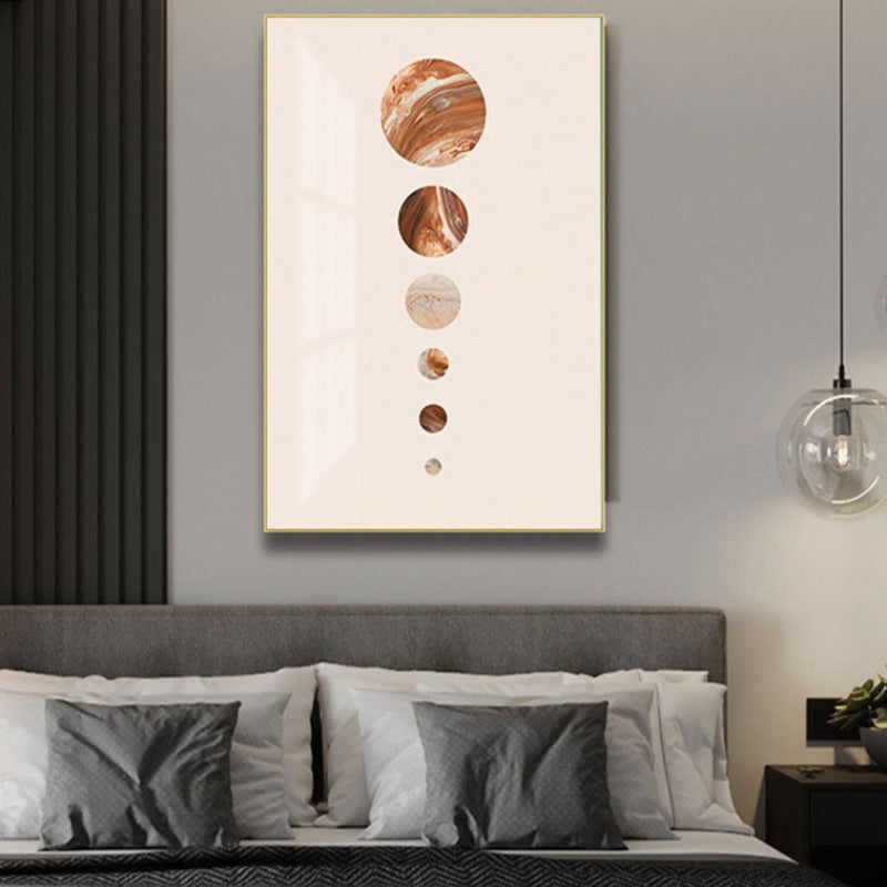 Modern Solar System Planet - Canvas Wall Art Painting | Bowlift