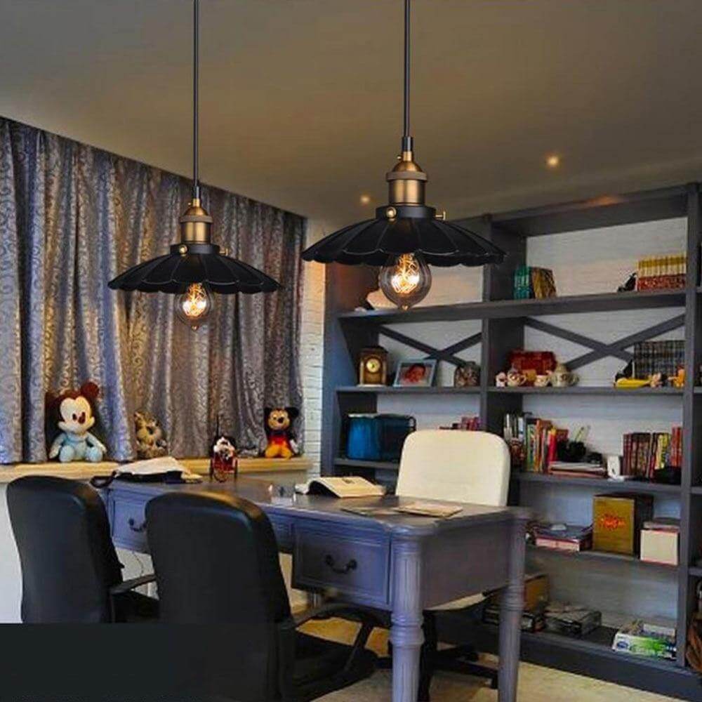 Iron Vintage Loft Style Hanging Lamp | Bowlift