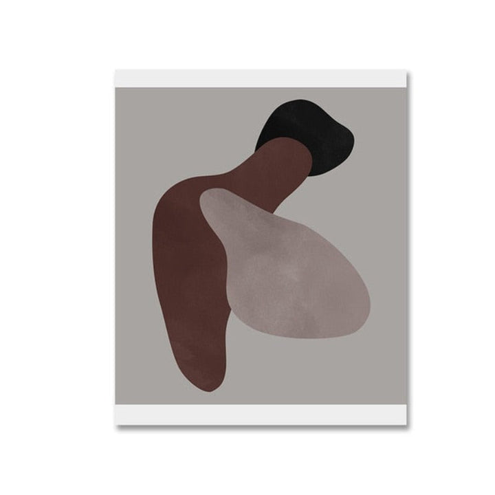 Geometric Europe Figure - Canvas Wall Art Painting | Bowlift