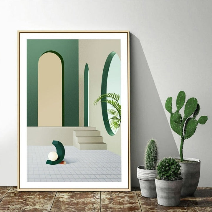 Colors Of City - Canvas Wall Art Painting | Bowlift