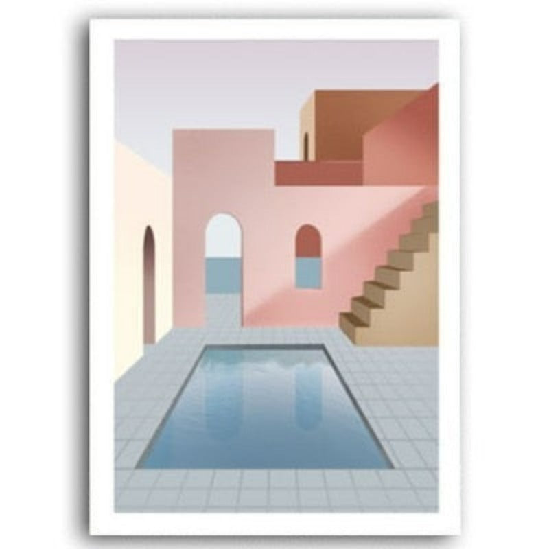 Colors Of City - Canvas Wall Art Painting | Bowlift