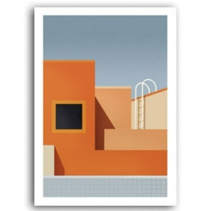 Colors Of City - Canvas Wall Art Painting | Bowlift