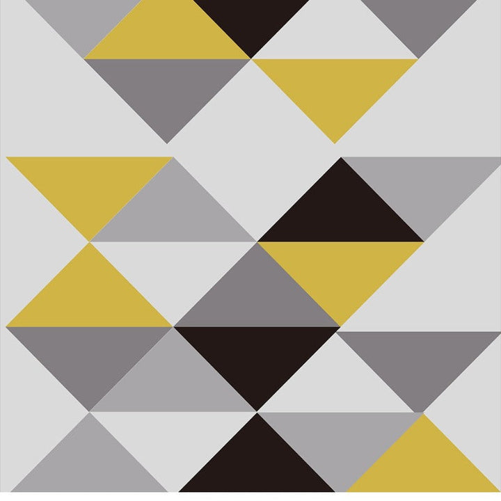WHY WHY & TRIANGLES - Canvas Wall Art Painting | Bowlift