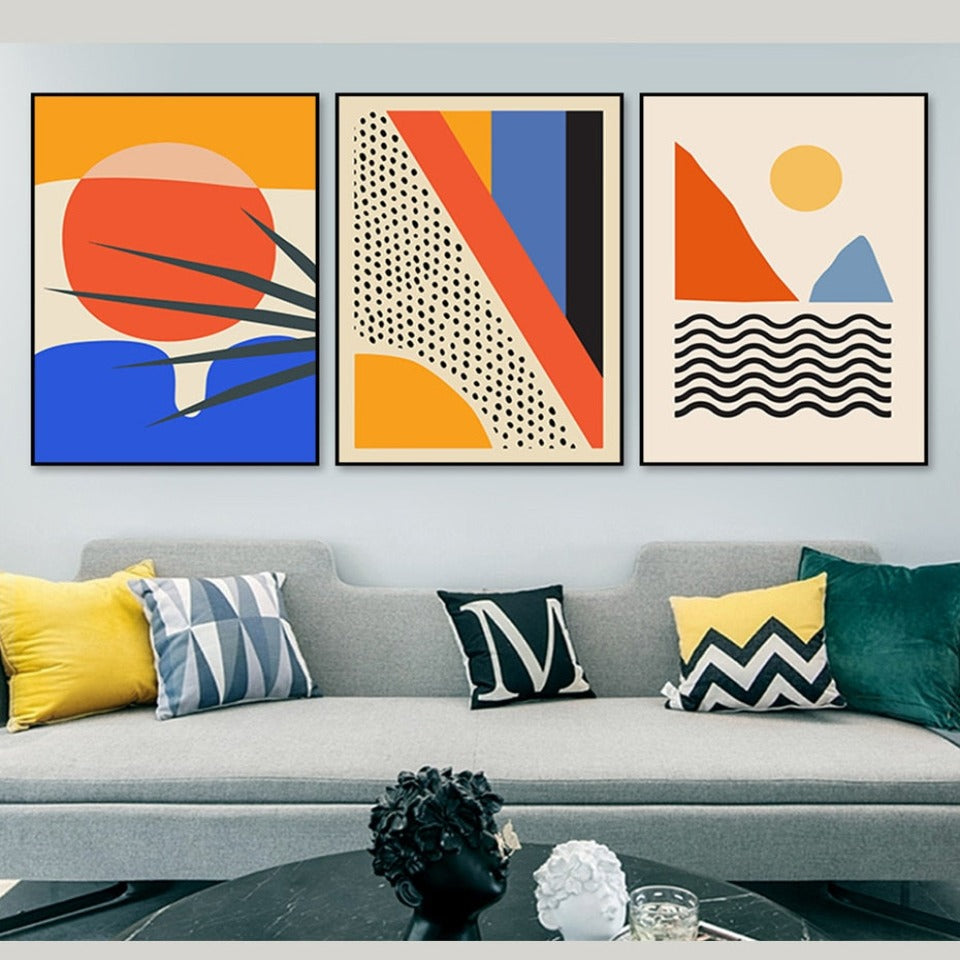 Random Moods In Day - Canvas Wall Art Painting | Bowlift