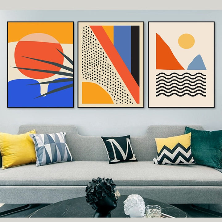Random Moods In Day - Canvas Wall Art Painting | Bowlift