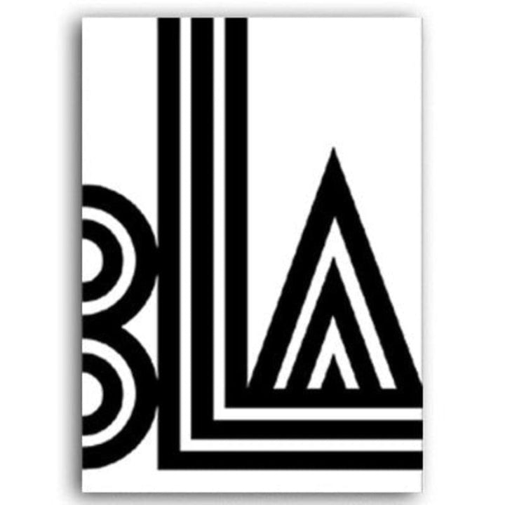 BLA Staring Eyes - Canvas Wall Art Painting | Bowlift