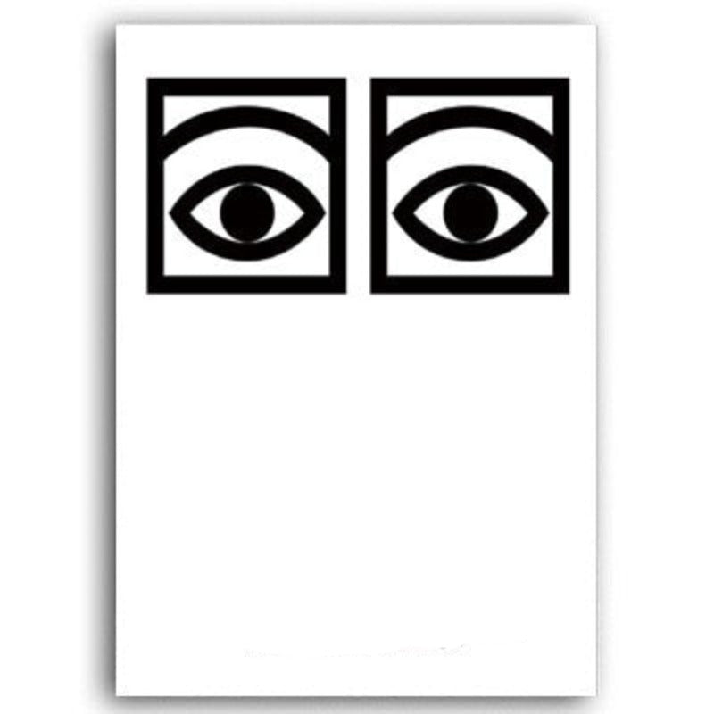 BLA Staring Eyes - Canvas Wall Art Painting | Bowlift