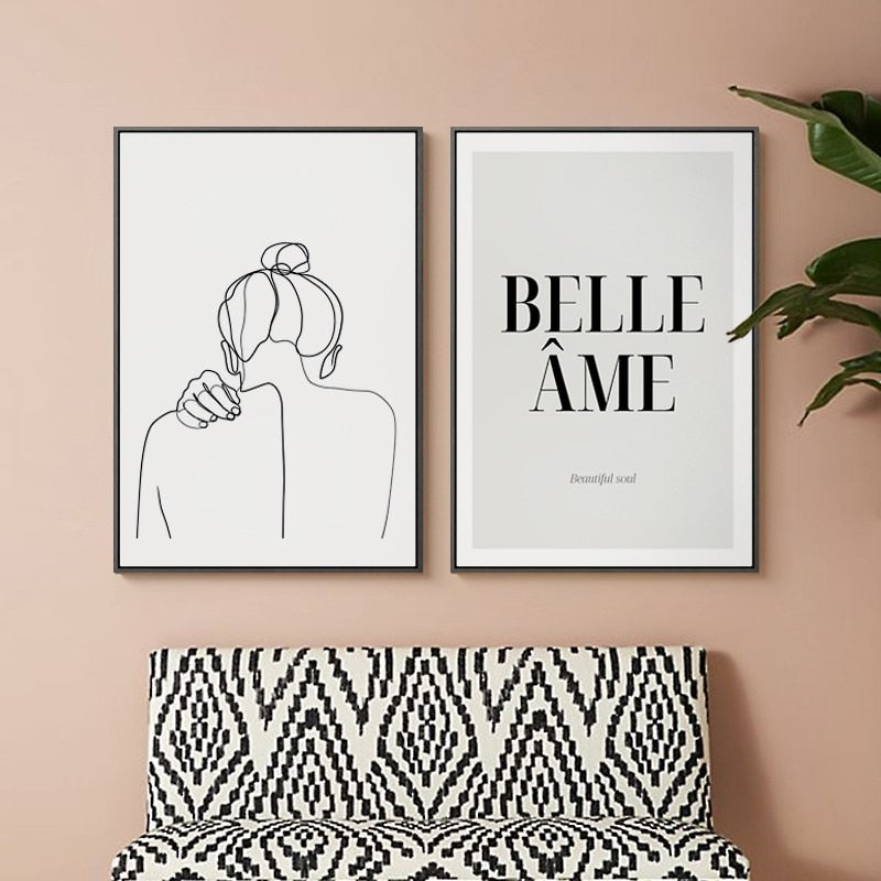 Beautiful Soul - Canvas Wall Art Painting | Bowlift