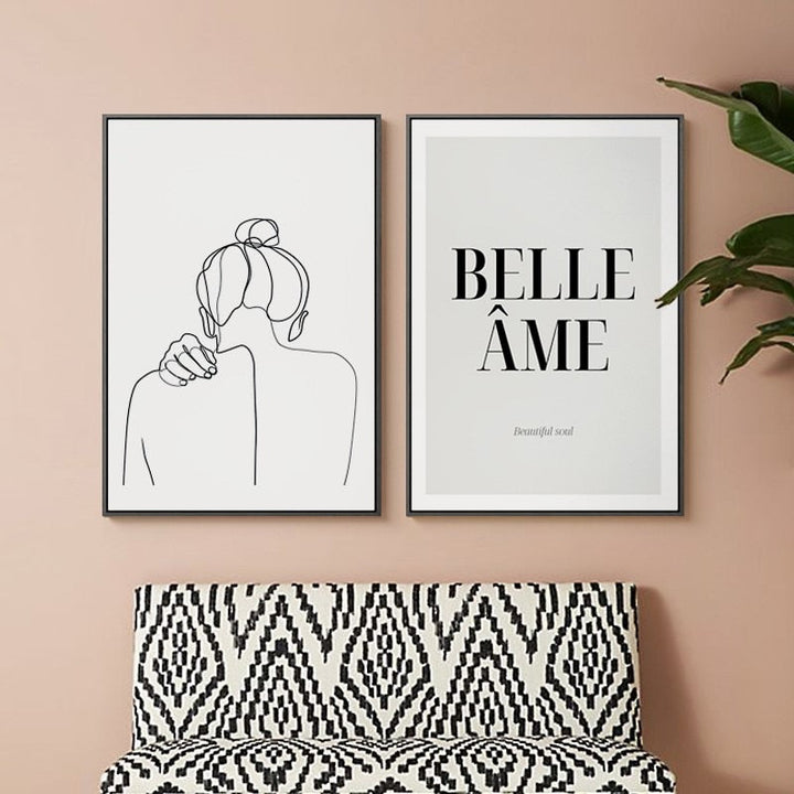 Beautiful Soul - Canvas Wall Art Painting | Bowlift