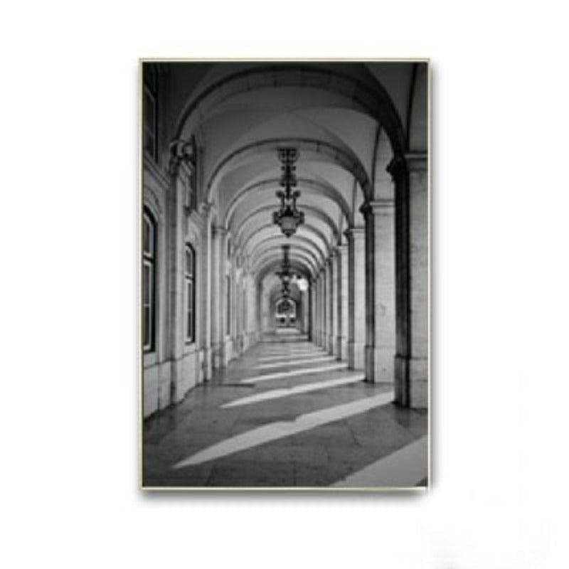 Nordic Abstract Line Character - Canvas Wall Art Painting | Bowlift
