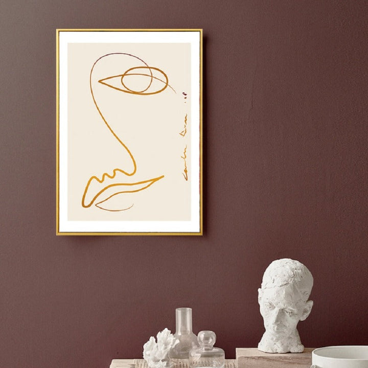 Abstract Scandinavia - Canvas Wall Art Painting | Bowlift