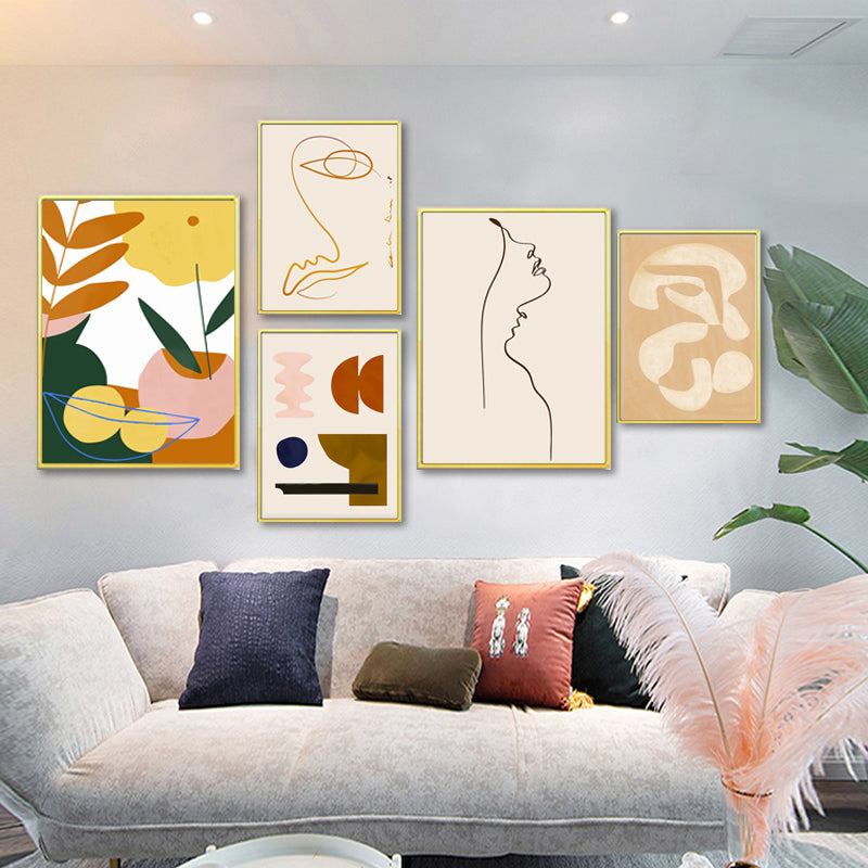 Abstract Scandinavia - Canvas Wall Art Painting | Bowlift