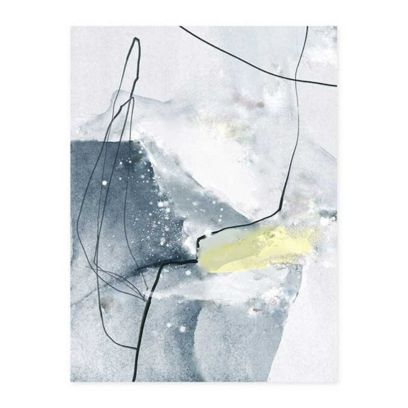Nordic Marble - Canvas Wall Art Painting | Bowlift