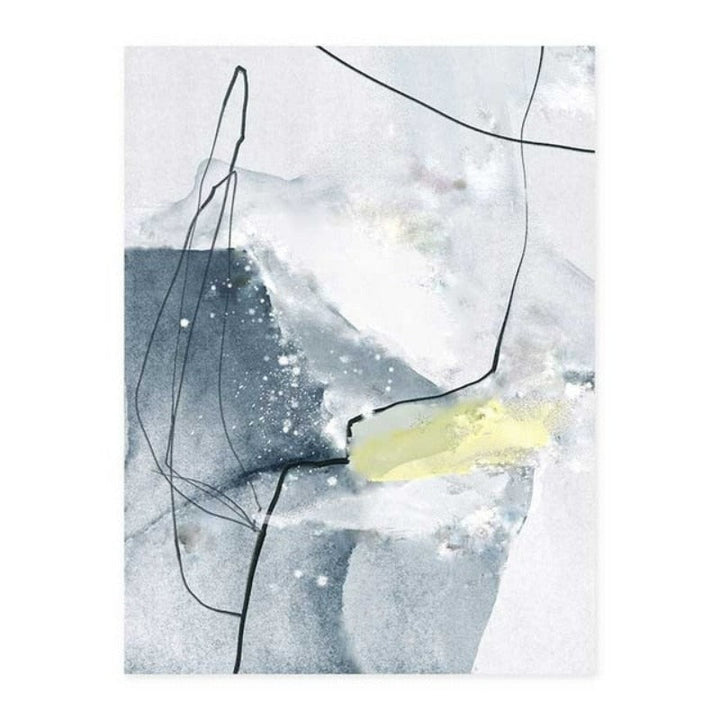 Nordic Marble - Canvas Wall Art Painting | Bowlift