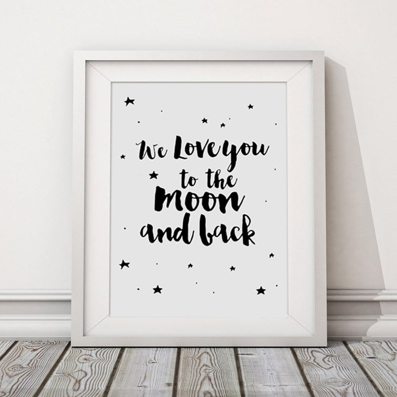 We Love You To The Moon and Back | Bowlift