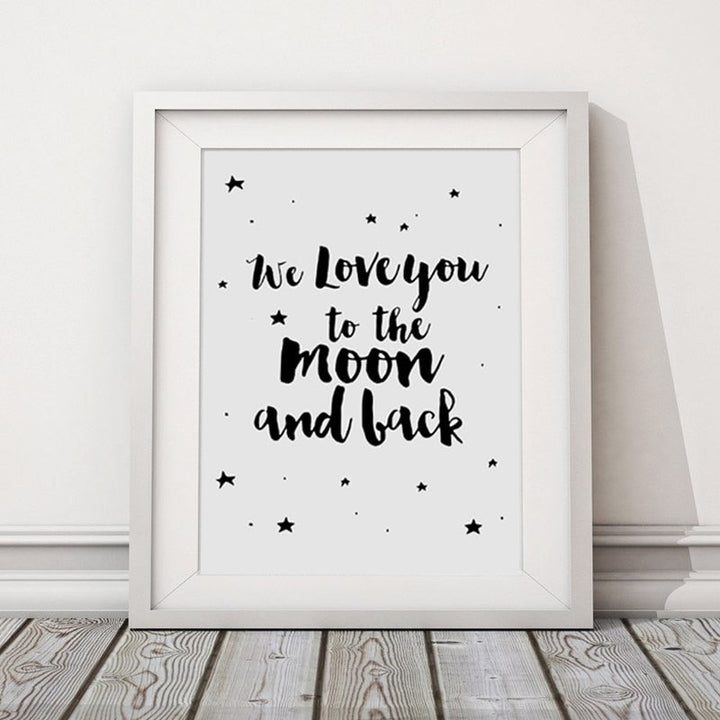 We Love You To The Moon and Back | Bowlift