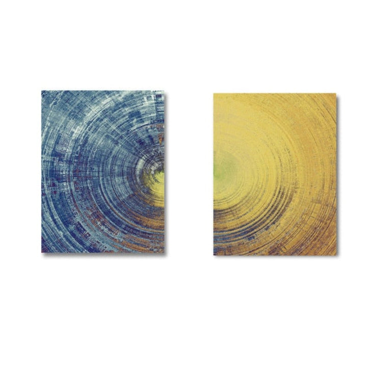 Deep Circles - Canvas Wall Art Paintings | Bowlift