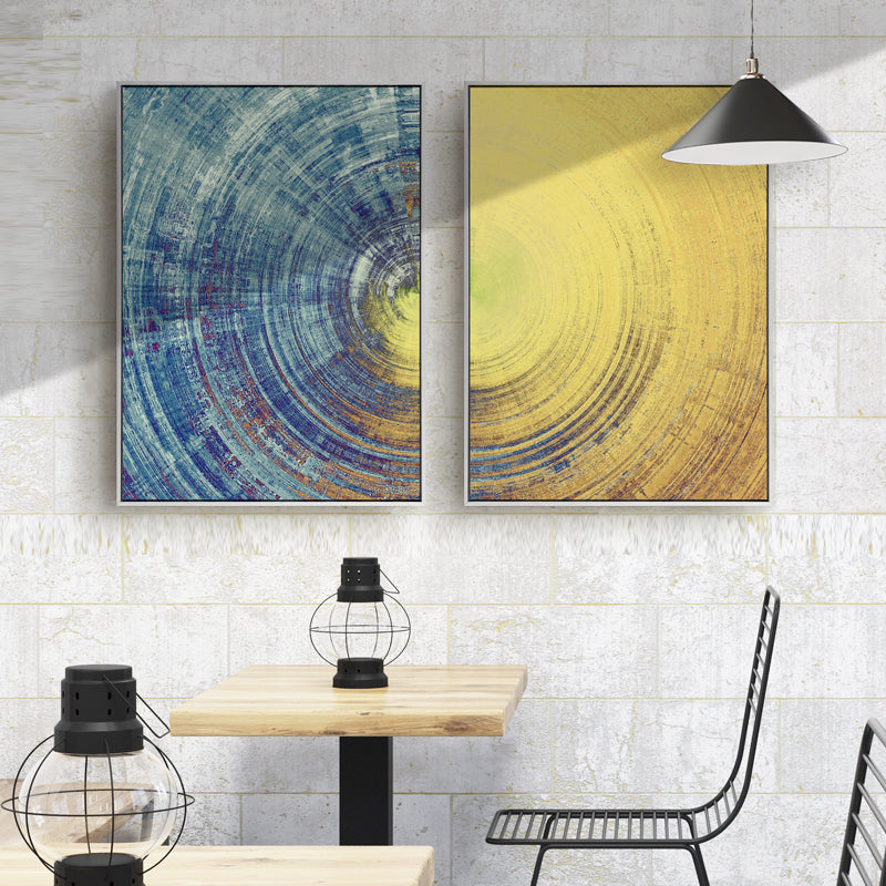 Deep Circles - Canvas Wall Art Paintings | Bowlift