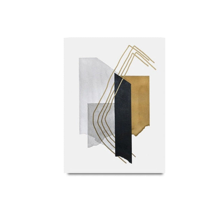 Geometric - Canvas Wall Art Painting | Bowlift