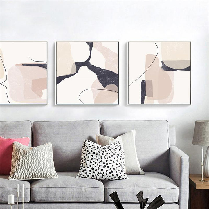 Abstract Marble - Canvas Wall Art Paintings | Bowlift