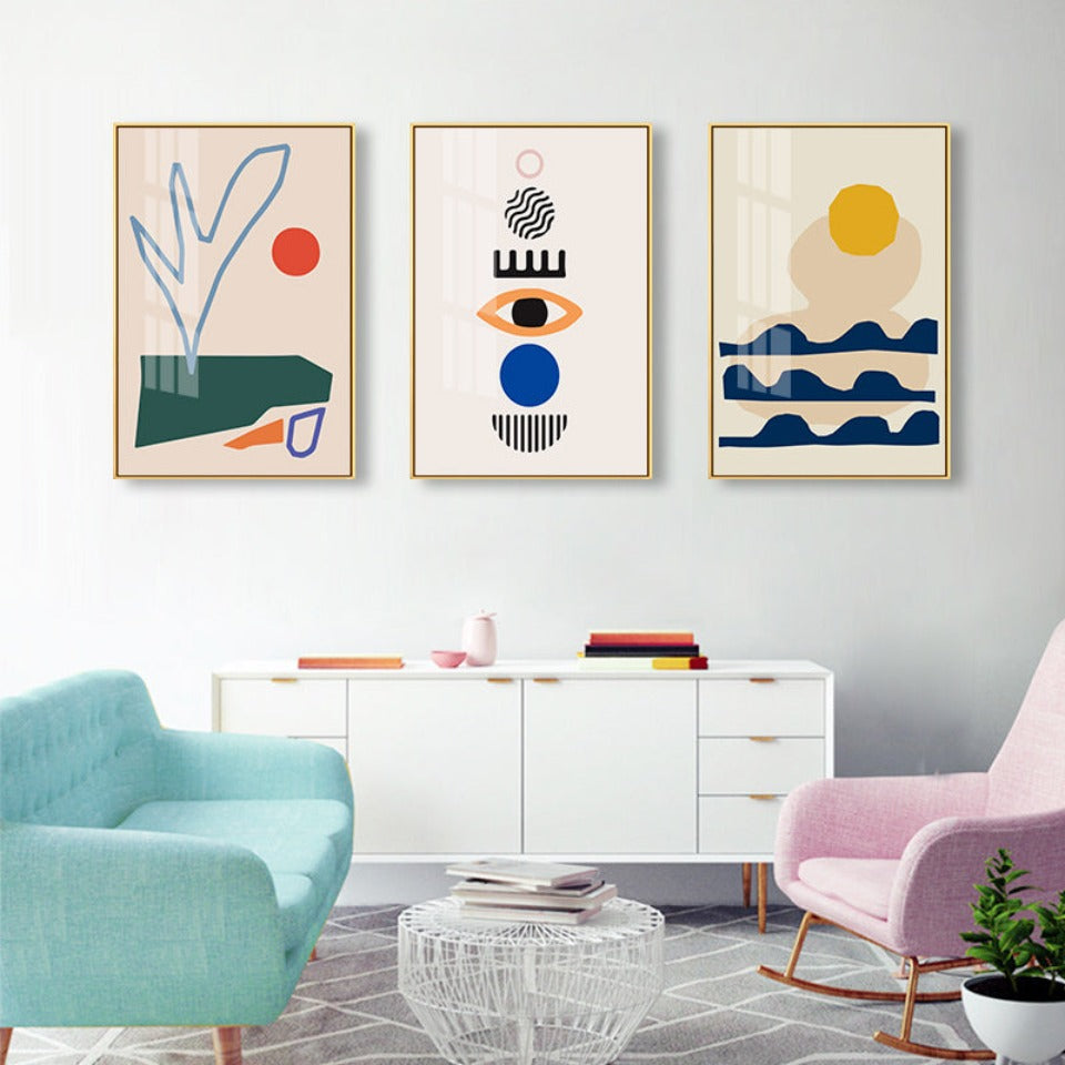 Random Moods In Day - Canvas Wall Art Painting | Bowlift