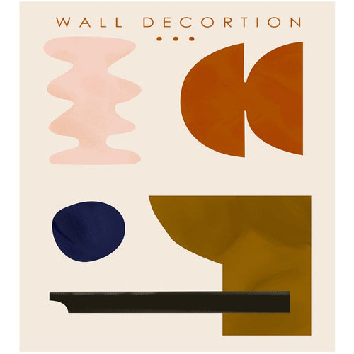 Abstract Scandinavia - Canvas Wall Art Painting | Bowlift