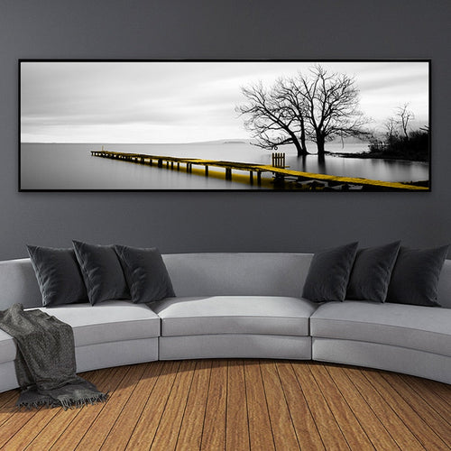 Lonely Evenings - Canvas Wall Art Painting | Bowlift