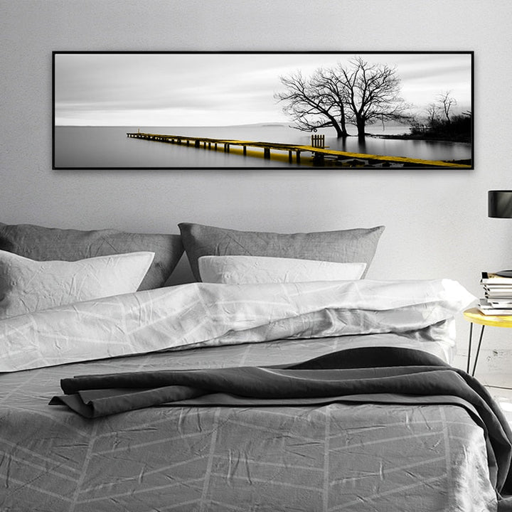 Lonely Evenings - Canvas Wall Art Painting | Bowlift