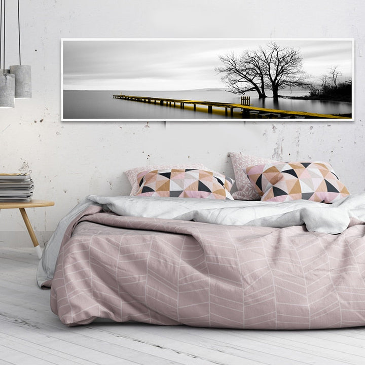Lonely Evenings - Canvas Wall Art Painting | Bowlift