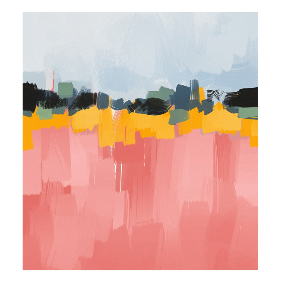 Rolled Out Colors - Canvas Wall Art Painting | Bowlift
