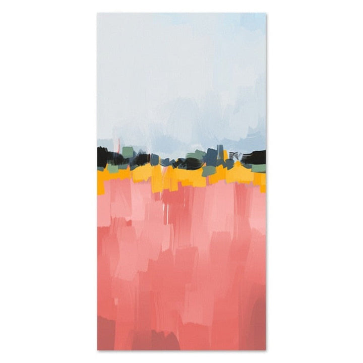 Rolled Out Colors - Canvas Wall Art Painting | Bowlift
