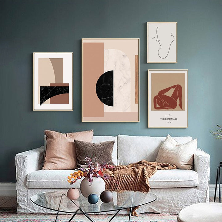 Scandinavian Way Of Life - Canvas Wall Art Painting | Bowlift