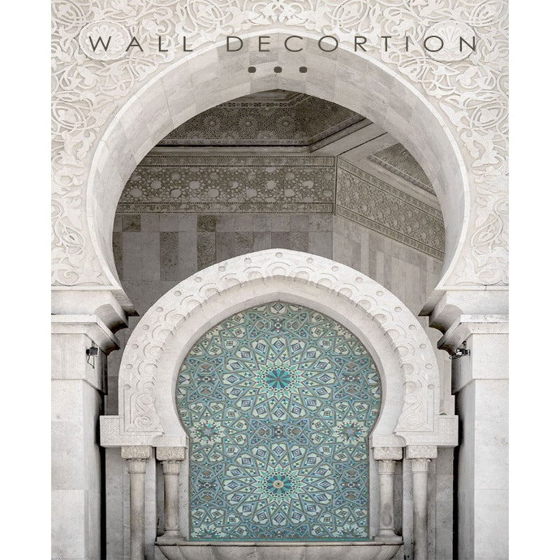 Trendy Moroccan Scene Gallery - Canvas Wall Art Painting | Bowlift