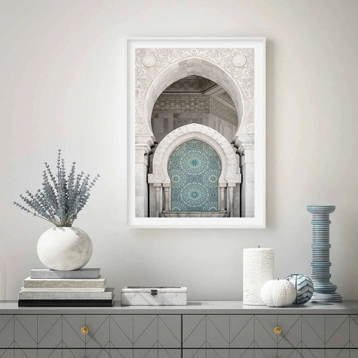 Trendy Moroccan Scene Gallery - Canvas Wall Art Painting | Bowlift