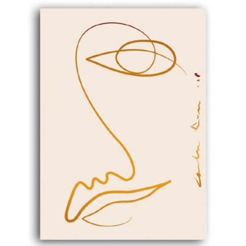 Abstract Scandinavia - Canvas Wall Art Painting | Bowlift