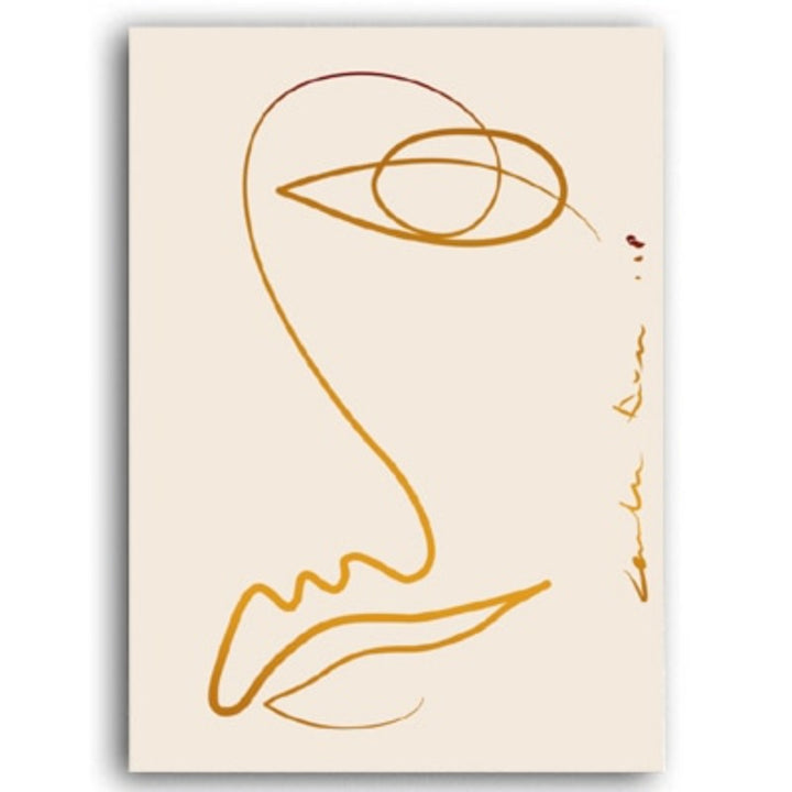 Abstract Scandinavia - Canvas Wall Art Painting | Bowlift