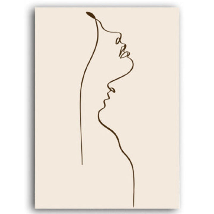 Abstract Scandinavia - Canvas Wall Art Painting | Bowlift